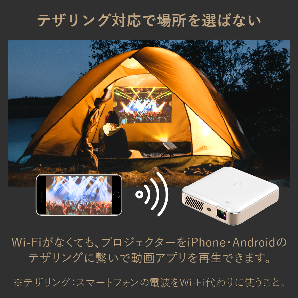 KABĒNI PRO2(カベーニプロ2)フルHDモバイルプロジェクター 2025モデル