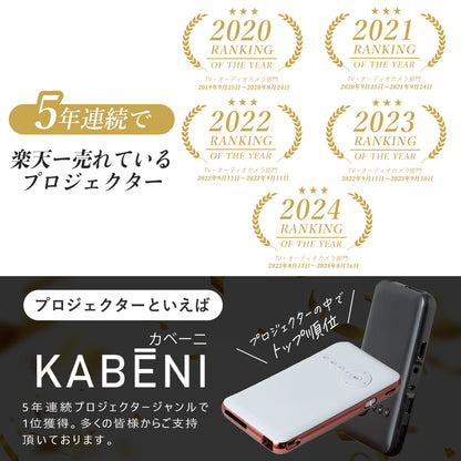 KABĒNI（カベーニ）スマホ型プロジェクター